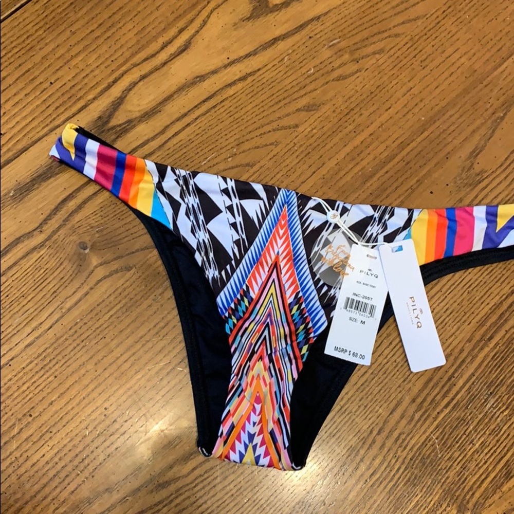 NWT PILYQ Inca-basic Bikini Bottom